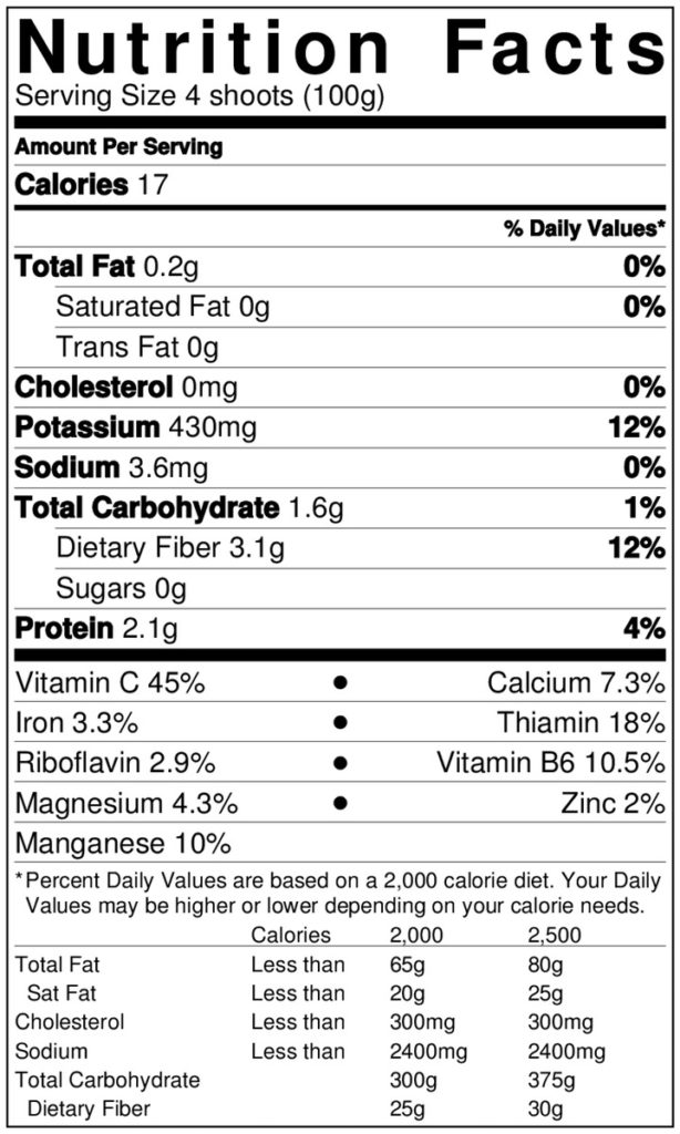 sea-kale-nutrition-label