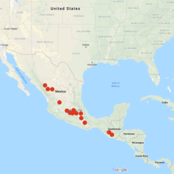 Solanum demissum distribution map